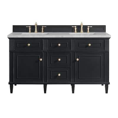 James Martin Vanities 424-V60D-3VSL Lorelai 60" Double Basin Wood