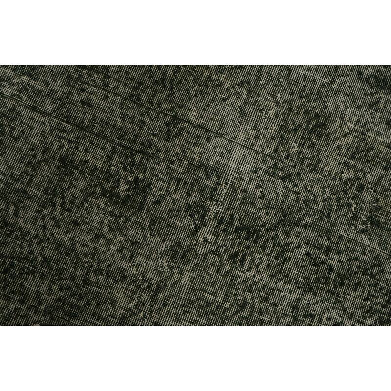 Hand Knotted Oriental 100% Wool Carpet Transitional Abstract Green Anatolian Area Rug - 6' 9'' X 4' 7''