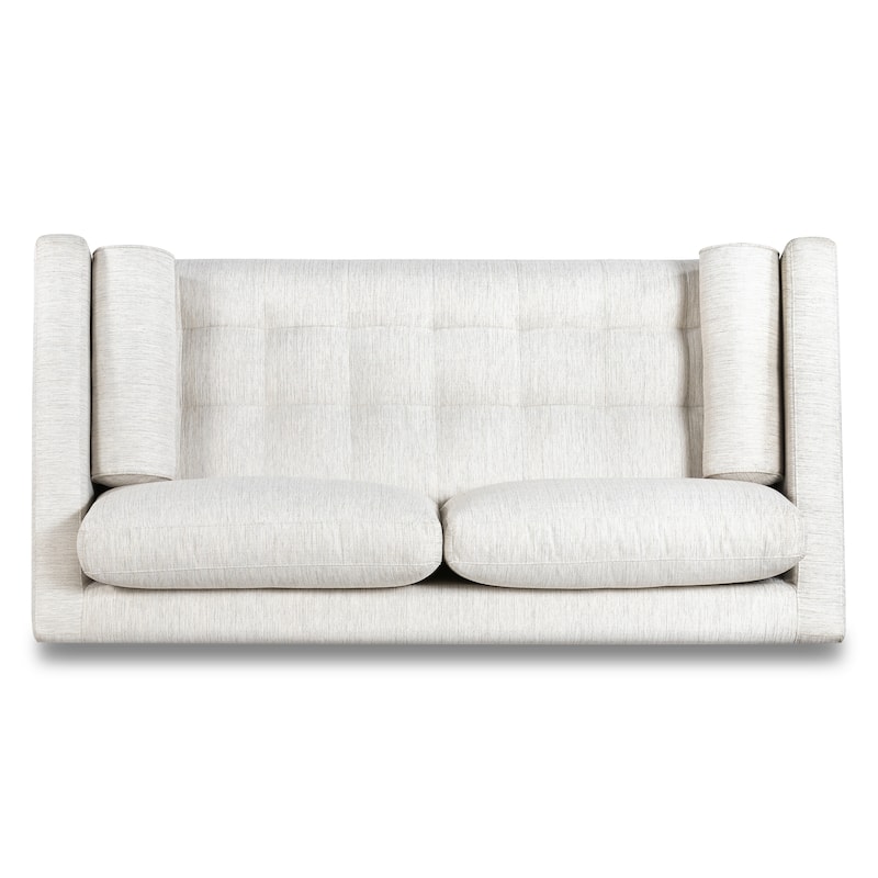 Poly & Bark Napa 72" Velvet Fabric Apartment Sofa