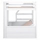 preview thumbnail 35 of 34, Wood Convertible Full Size Bunk Bed with Storage Staircase,Bedside Table and 3 Drawers