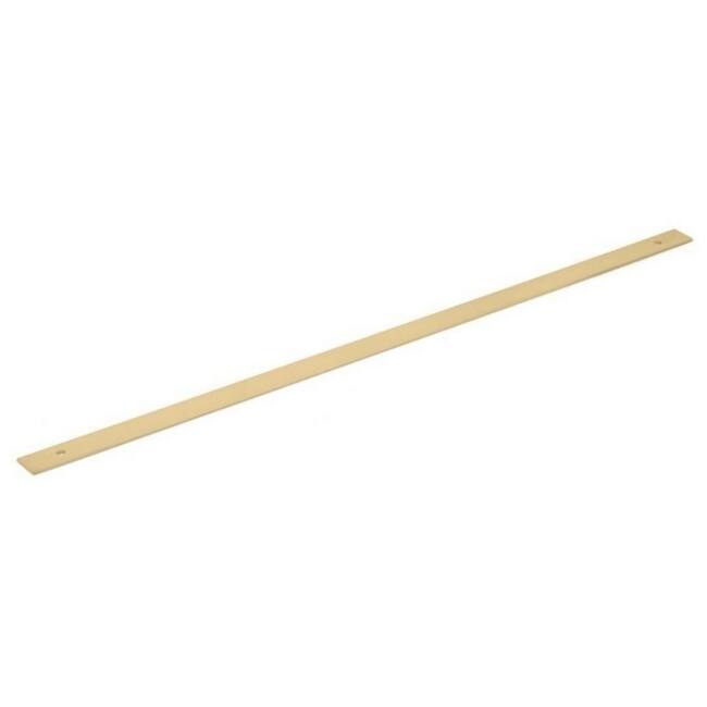 Schaub and Company Pub House Rectangular 24" Center to Center Solid - Signature Satin Brass
