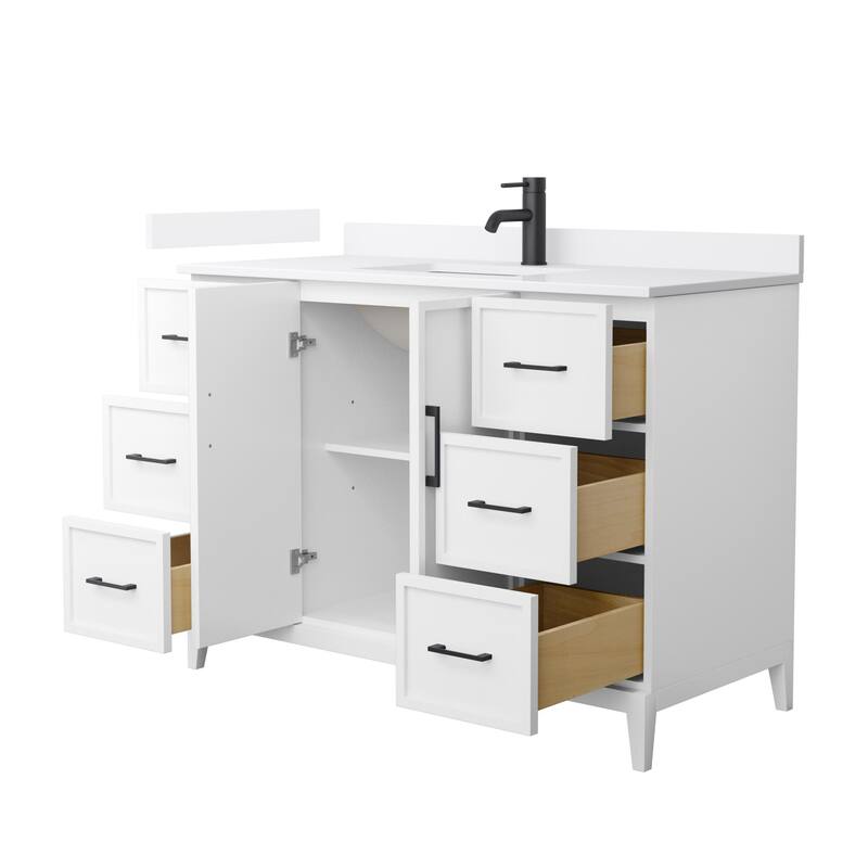 Wyndham Collection WCH717148S-VCA-UNSMXX Elan 48" Free Standing Single