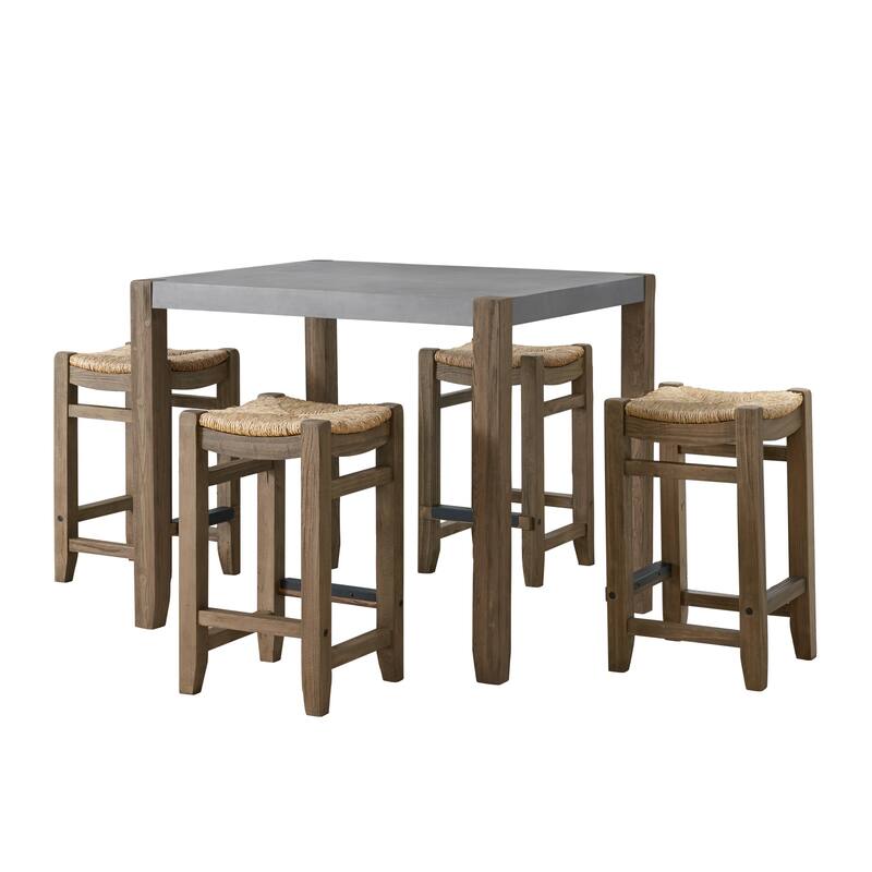 The Gray Barn Enchanted Acre 5-piece Counter Height Dining Set
