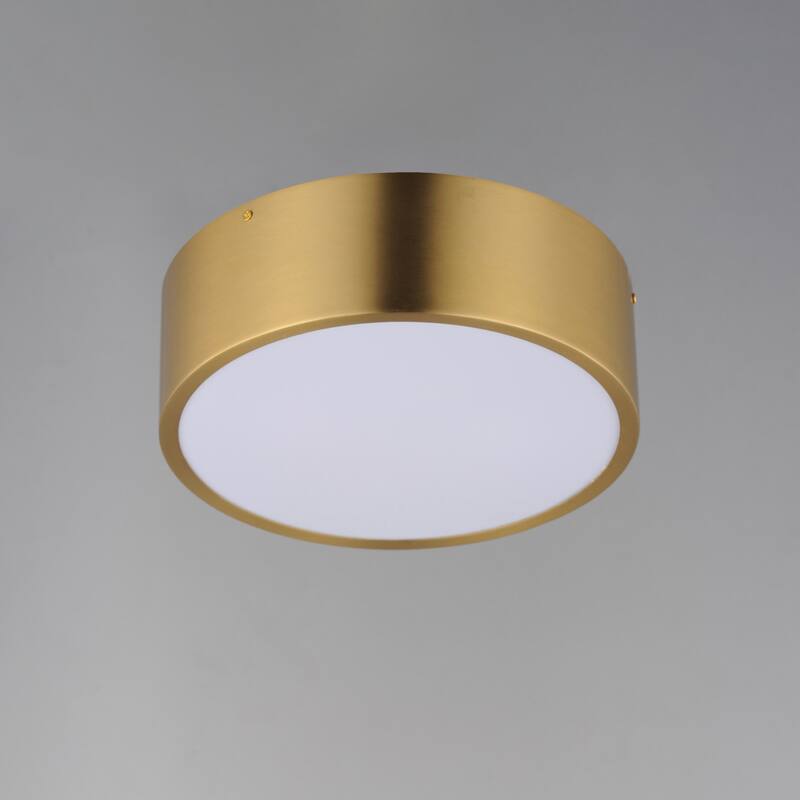 Maxim 10494 Tommy 2 Light 12" Wide Flush Mount Drum Ceiling Fixture