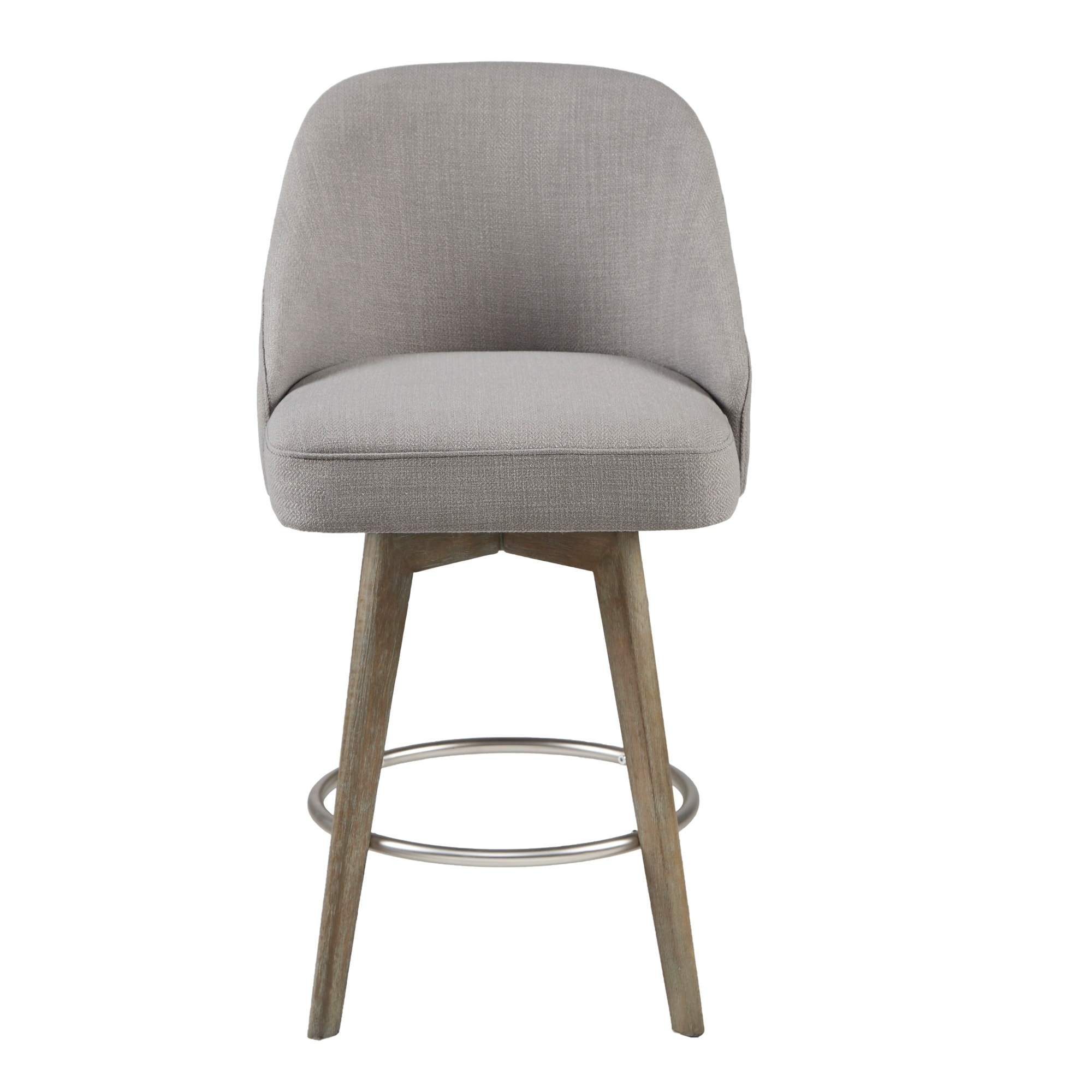 Madison Park Walsh Bar/Counter Stool With 360 degree Swivel Seat