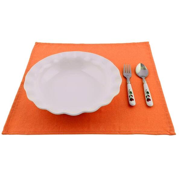 Shop Household Cotton Linen Square Heat Resistant Table Plate