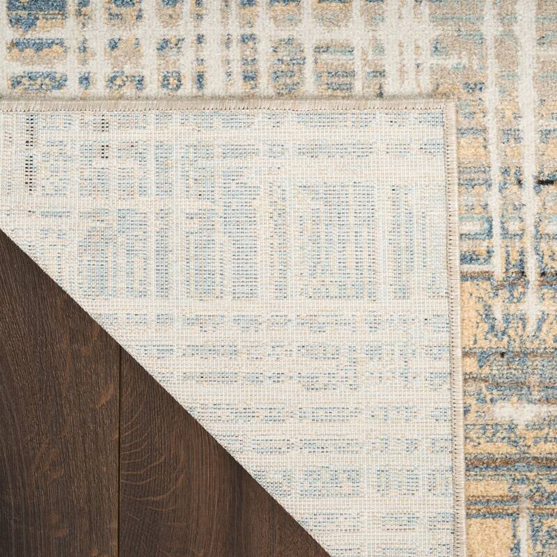 Nourison Washable Decor Indoor only Machine Washable Abstract Area Rug