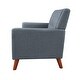 preview thumbnail 16 of 14, Candace Mid-century Modern Fabric Loveseat by Christopher Knight Home
