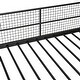 preview thumbnail 17 of 15, Twin Over Full Metal Bunk Bed w/Shelving & Storage Ladder and Wardrobe