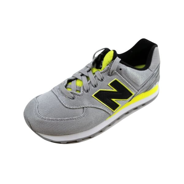 Shop New Balance Men S 574 Summer Waves Grey Light Grey Yellow Ml574sic Size 8 5 2e Overstock 22919385