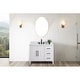 preview thumbnail 38 of 128, Vanity Art 42" Single Sink Bathroom Vanity Cabinet with Engineered Marble Countertop