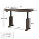 preview thumbnail 3 of 18, Electric Standing Desk with Memory Control, Adjustable Height Sit Stand Desk, Computer Desk, Home Office Workstation