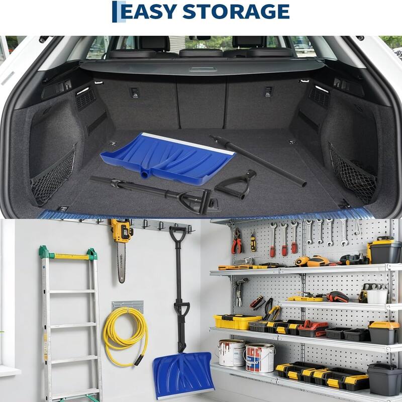 18-Inch Wide Blade Lightweight Snow Shovel