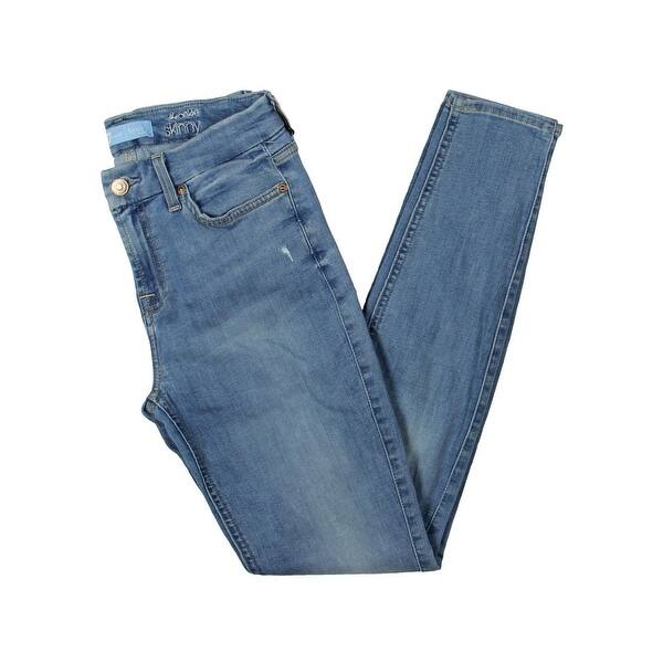 Shop 7 For All Mankind Womens Blair Skinny Jeans Skinny Fit