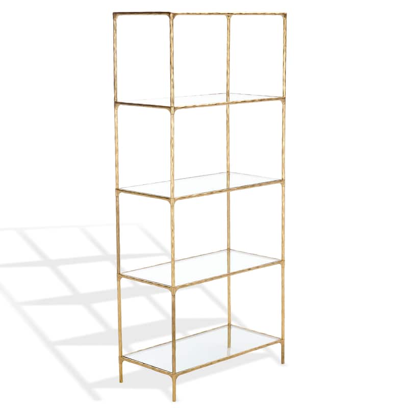 SAFAVIEH Couture Jessa Forged Metal Bookshelf - 32"W x 16"D x 72"H