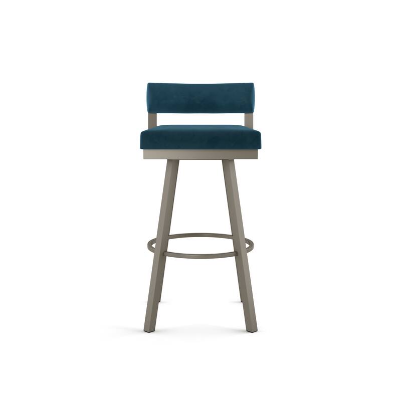 Amisco Travis Swivel Counter and Bar Stool