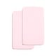 preview thumbnail 26 of 38, BreathableBaby All-in-One Fitted Sheet & Waterproof Cover for 36" x 18" Cradle Mattress (2-Pack) Light Pink