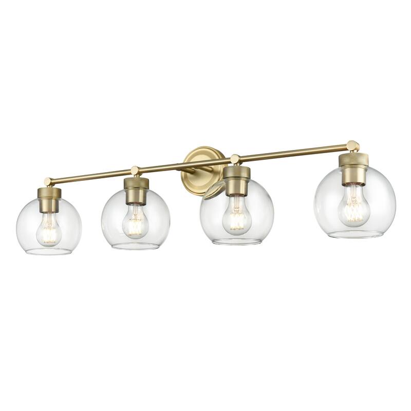 Jonatan Vanity Light - Vintage Brass - 4 Light