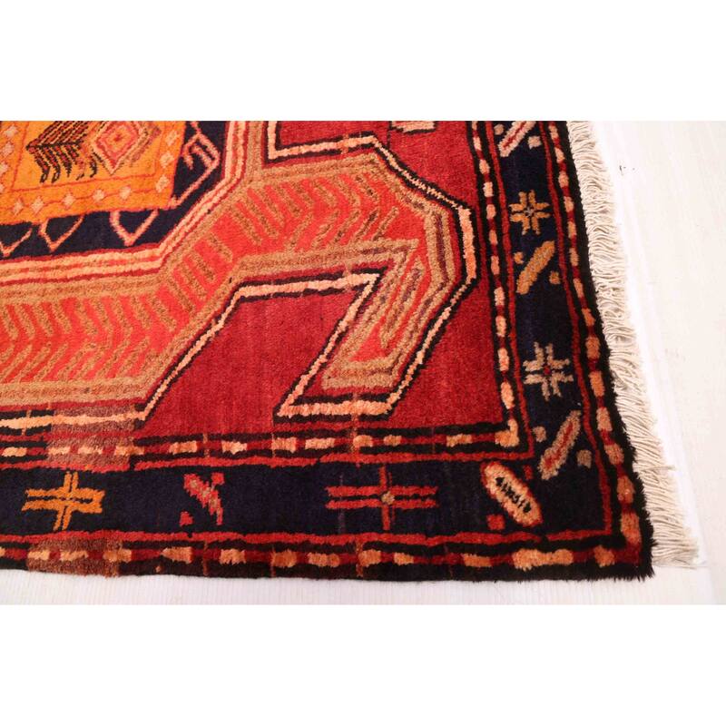 ECARPETGALLERY Hand-knotted Konya Anatolian Red Wool Rug - 3'1 x 9'4