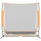 preview thumbnail 3 of 7, vidaXL Golf Practice Net Black and Orange 84.6"x42.1"x85" Polyester