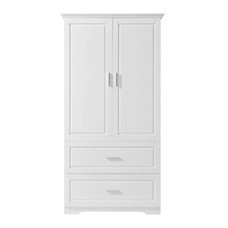 Modern Wooden Bathroom Linen Cabinet