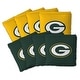 preview thumbnail 1 of 3, Green Bay Packers NFL Dual Sided Pro Stop & Slide Cornhole Bags