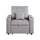 preview thumbnail 25 of 23, Quinn Chair with pullout Sleeper