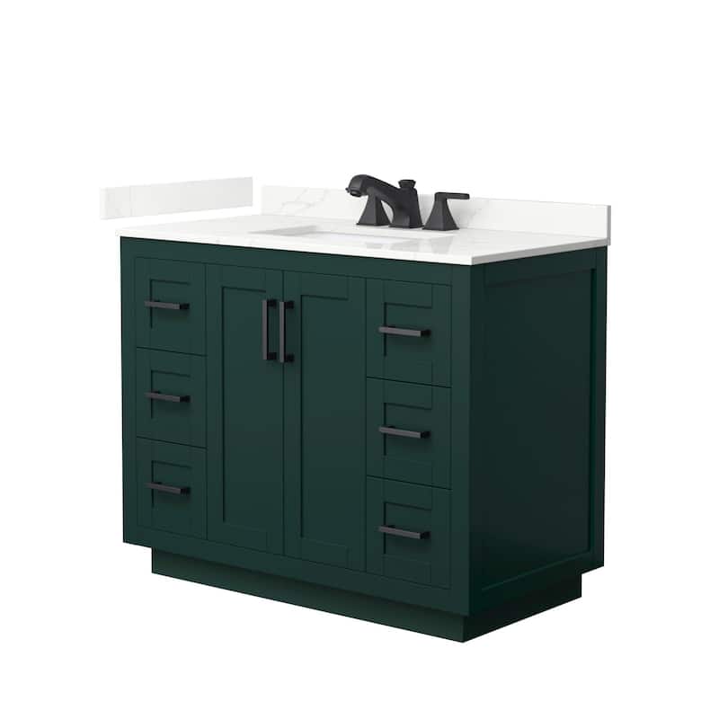 Wyndham Collection WCF292942S-QTZ-US3MXX Miranda 42" Free Standing