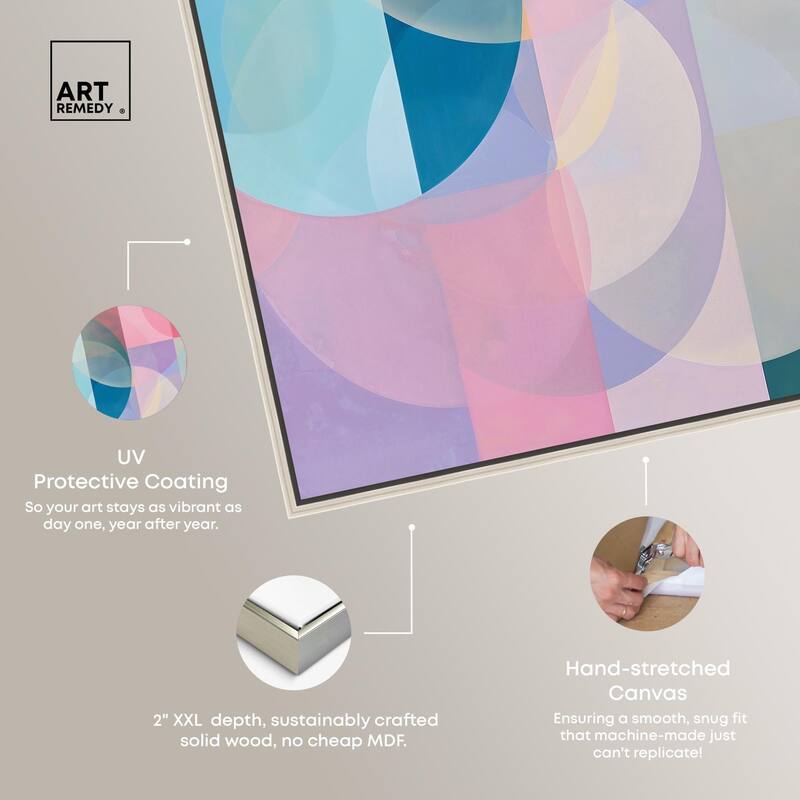 Oneiric Circles I Canvas by Art Remedy