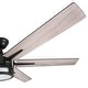 preview thumbnail 16 of 15, 56" Honeywell Kaliza Expresso Bronze Modern LED Ceiling Fan with Light & Remote - 56-inch