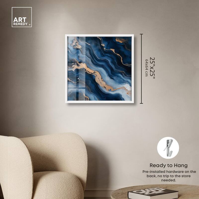 Deep Sea Geode II Shadowbox by Art Remedy