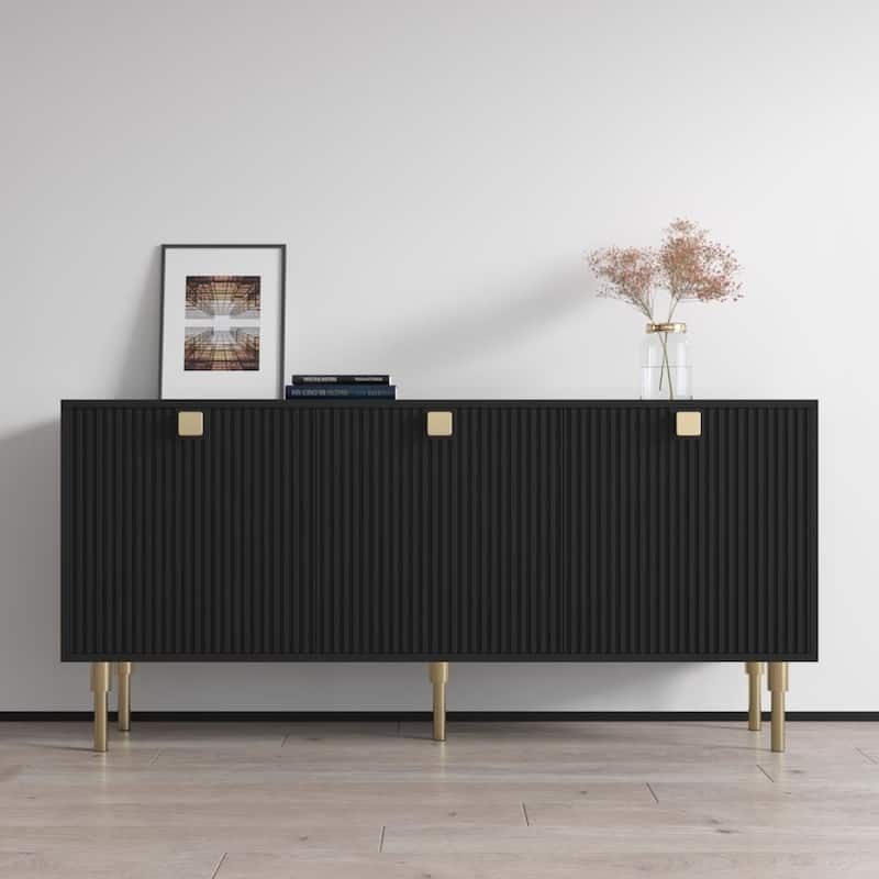 Dorset 03 Sideboard - N/A - Black