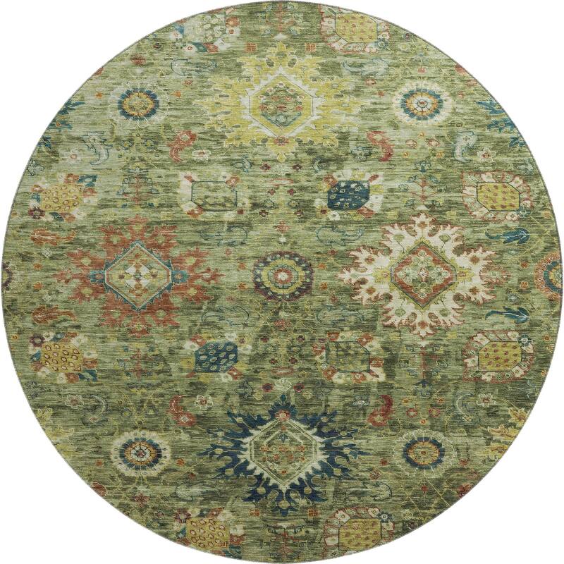 Premium Washable Super Soft Traditional Kashan Mayfield Rug