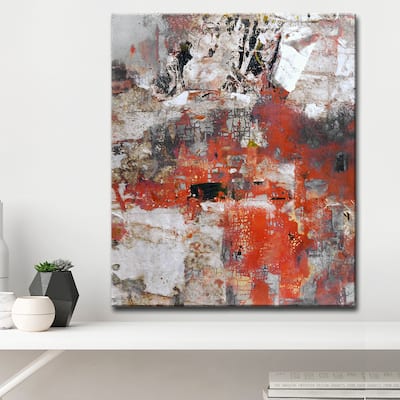 Ready2HangArt 'Abstract ABS V' Modern Canvas Wall Art