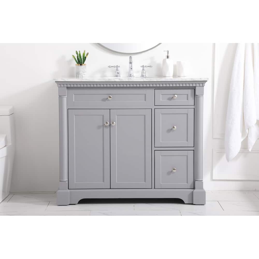 Petal 36 - 48 Inch Single Bathroom Vanity