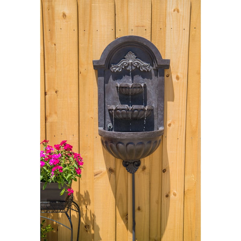 Kenroy Home San Pablo Wall Fountain - Plum Bronze