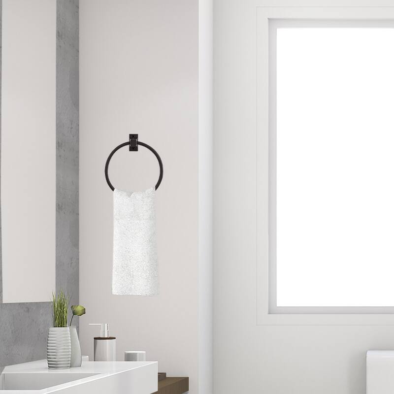 Design House 544585 Millbridge 5-15/16" Wall Mounted Towel Ring