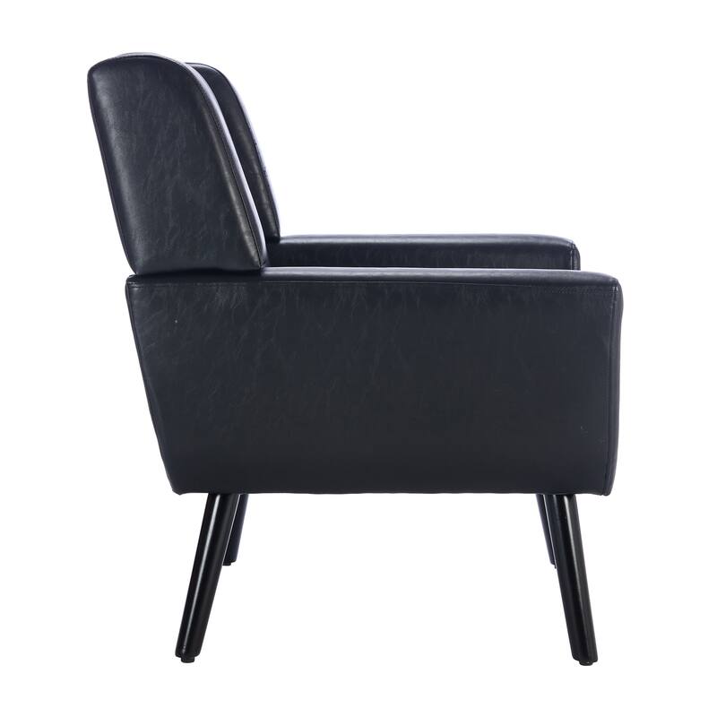 20.4'' Seat Wide Accent Chair with Tufted Back,Upholstered Armchairs for Living Room