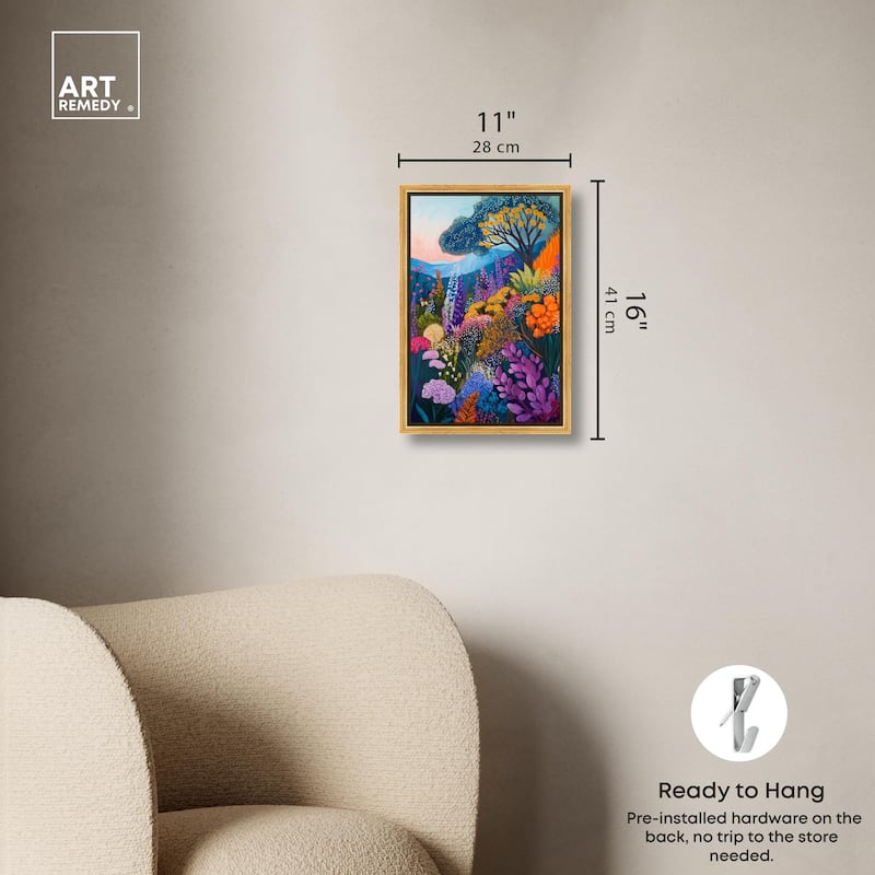 Solara's Bloom Canvas by Art Remedy