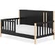 preview thumbnail 1 of 3, Evolur Dream On Me Soho Toddler Bed - Matte Black Vintage Matte Black Vintage