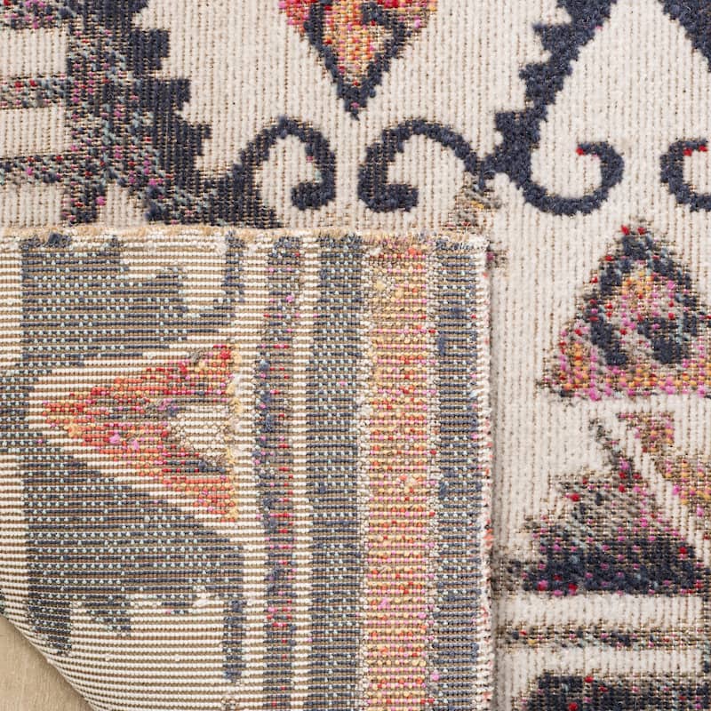 SAFAVIEH Montage Padelea Boho Indoor/ Outdoor Waterproof Patio Backyard Rug