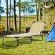 Outsunny 3-Position Adjustable Backrest Chaise Chair Lounger with Lightweight Frame Great for Pool or Sun Bathing - Thumbnail 19
