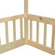 preview thumbnail 26 of 25, House-Style Funny Full House-shaped Roof Headboard Floor Kids Furniture Bed Kidsbed, Grey