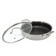 preview thumbnail 3 of 4, Better Chef 9 Inch 3-Ply Stainless Steel Nonstick Deep Fry Pan with Lid in Silver