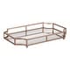 preview thumbnail 12 of 21, Kate and Laurel Ciel Mirrored Decorative Tray - 19x13x3