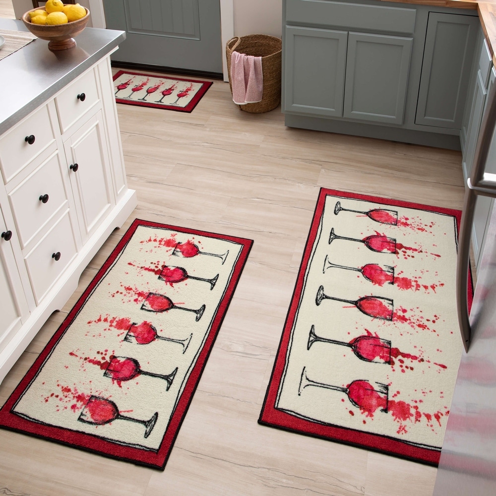 Bee Cushioned Kitchen Mat