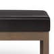 preview thumbnail 37 of 46, WYNDENHALL Madison 44 inch Wide Contemporary Rectangle Ottoman Bench