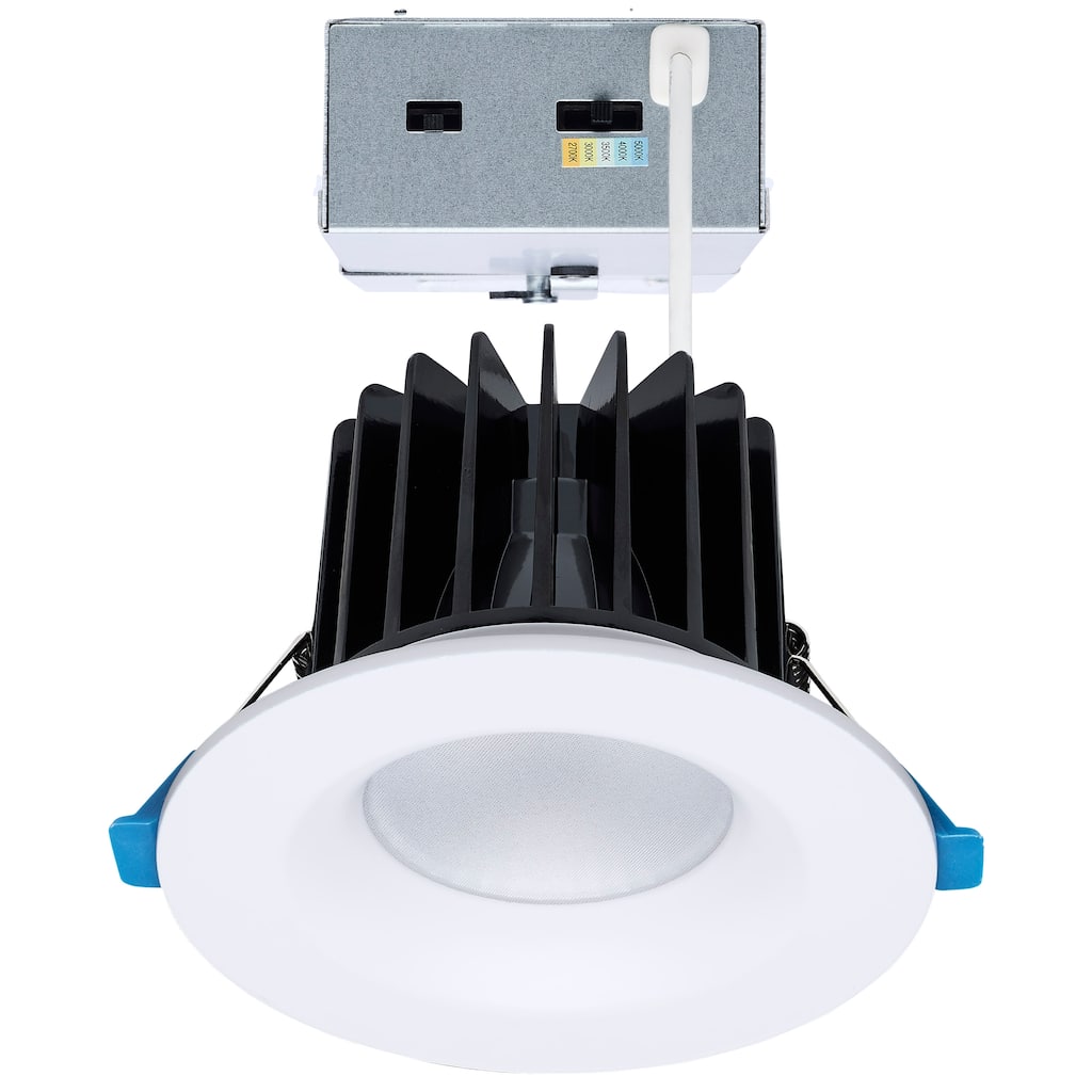 16/20/24 Watt LED Remote Driver Downlight 27K/30K/35K/40K/50K CCT Field Selectable Round White