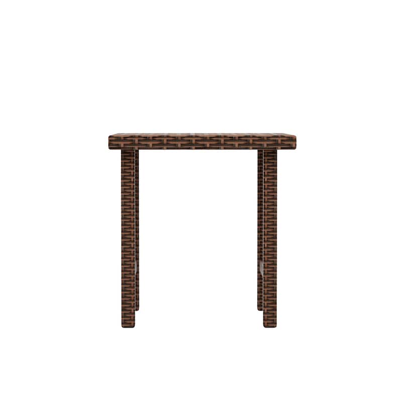 Merrick Wicker Rattan Table (Set of 2)
