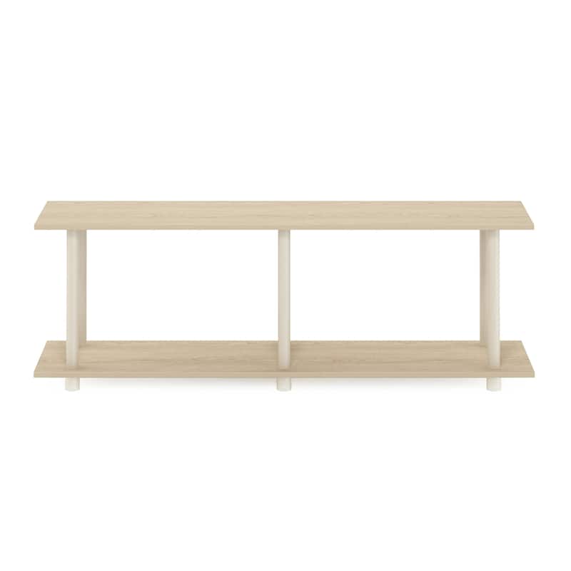 Furinno Turn-N-Tube No Tools Modern Rectangle Side Table